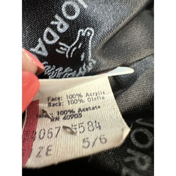 JORDACHE Black Jacket Full Zip Size XS Plush Faux Fur Vtg - Picture 12 of 13